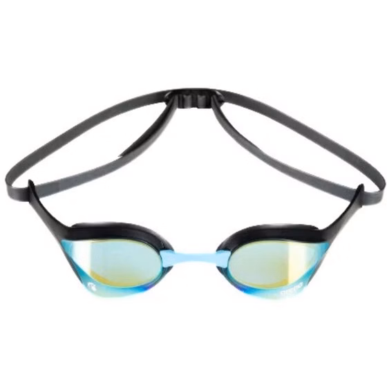 عینک شنا آرنا مدل COBRA ULTRA SWIPE MIRROR رنگ مشکی/طلایی